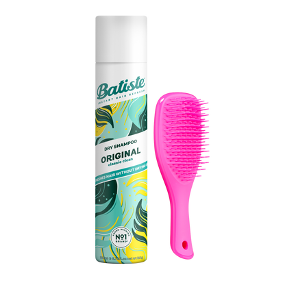 SHAMPOO A SECO BATISTE ORIGINAL + TANGLE TEEZER PINK ROSA