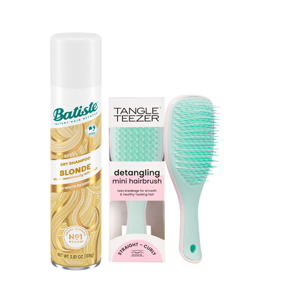 SHAMPOO A SECO BATISTE BLOND + TANGLE TEEZER MINT PINK