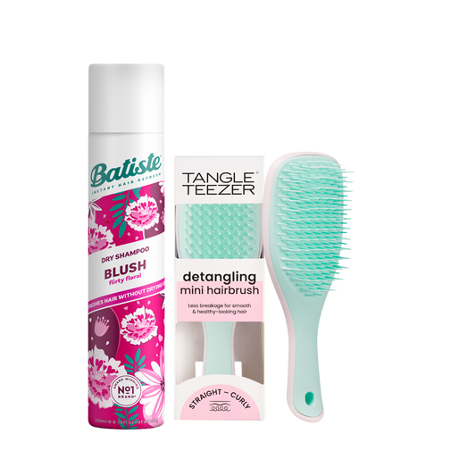 SHAMPOO A SECO BATISTE BLUSH + TANGLE TEEZER MIND PINK