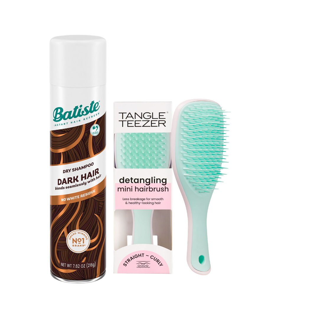 SHAMPOO A SECO BATISTE DARK + TANGLE TEEZER MIND PINK