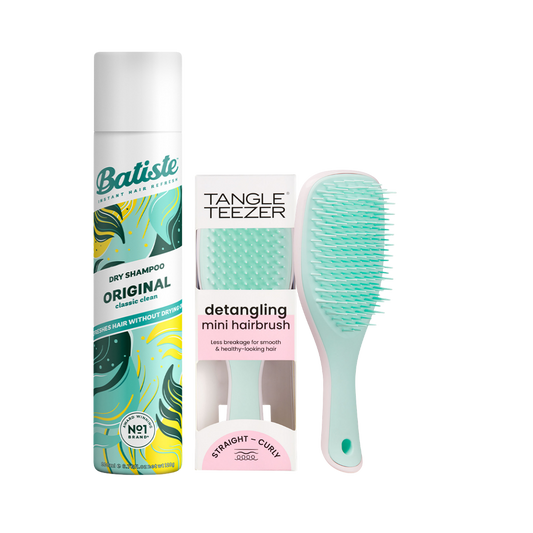 SHAMPOO A SECO BATISTE ORIGINAL + TANGLE TEEZER MINT PINK