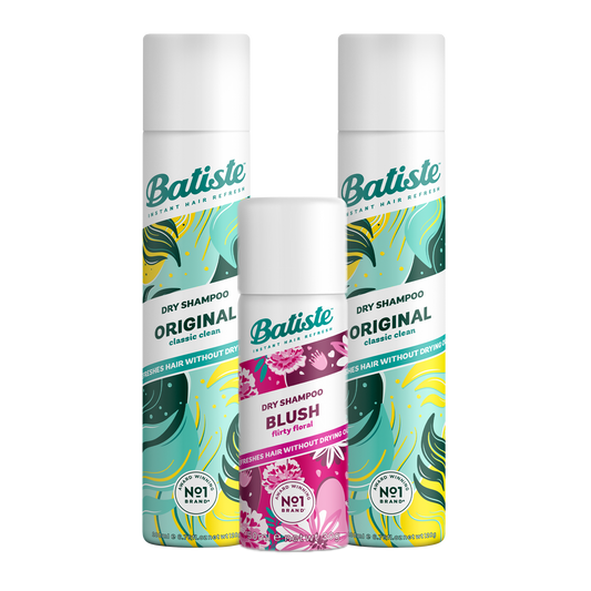 SHAMPOO A SECO COM 2 BATISTE ORIGINAL 200ML
