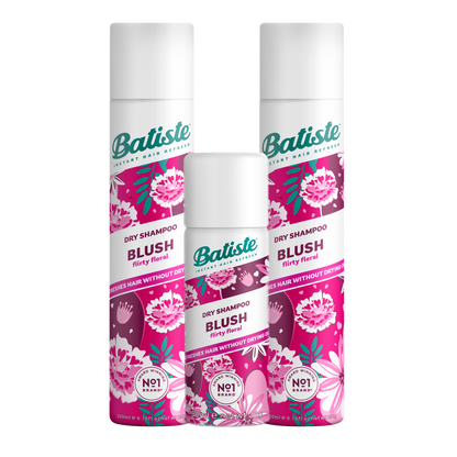 SHAMPOO A SECO COM 2 BATISTE BLUSH 200ML