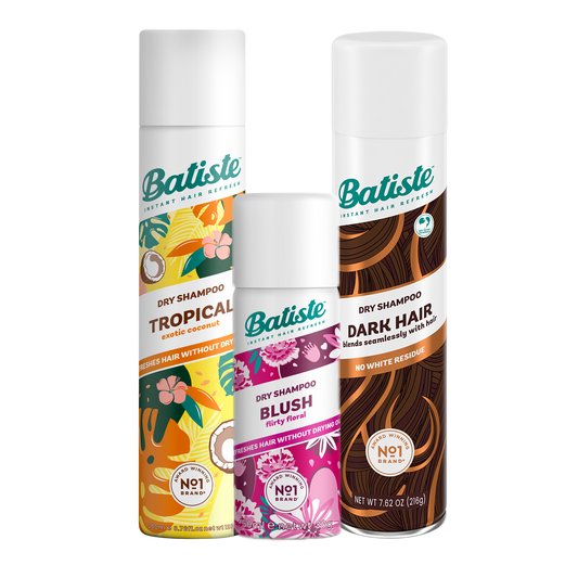 SHAMPOO A SECO BATISTE COLOR DARK + TROPICAL 200ML
