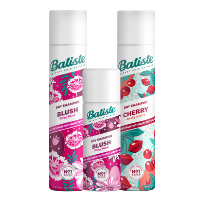 SHAMPOO A SECO BATISTE BLUSH + BATISTE CHERRY 200ML