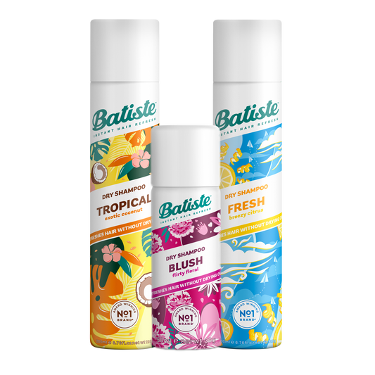 SHAMPOO A SECO BATISTE FRESH + TROPICAL 200ML