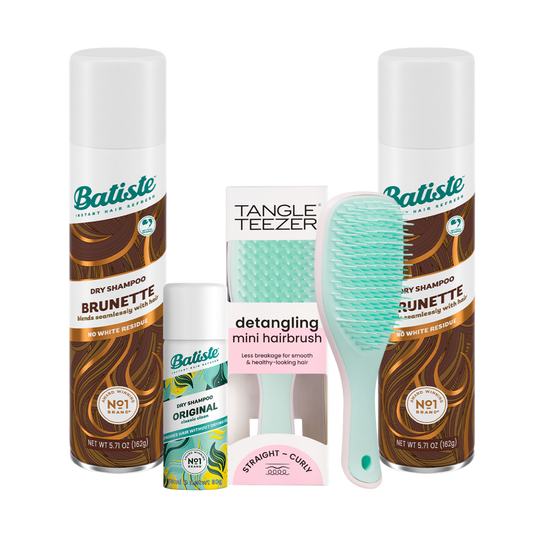KIT C/ 2 BATISTE BRUNETTE + ESCOVA TT MINT PINK + MINI BATISTE