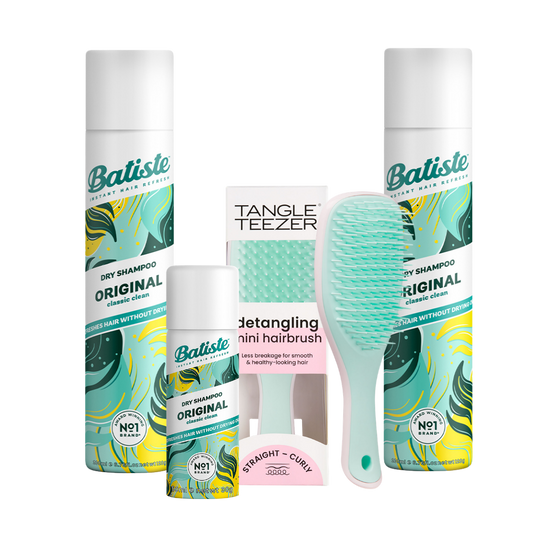 KIT C/ 2 BATISTE ORIGINAL + ESCOVA TT MINT PINK + MINI BATISTE