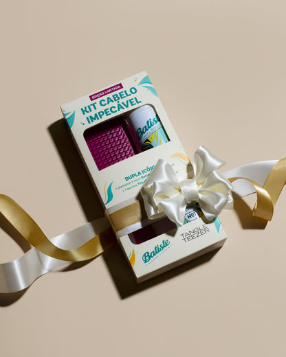 KIT VERÃO SHAMPOO A SECO BATISTE ORIGINAL + ESCOVA TANGLE TEEZER