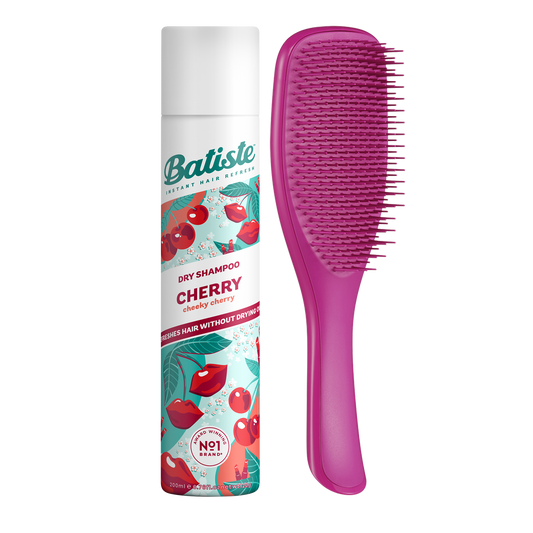 SHAMPOO A SECO BATISTE CHERRY + TANGLE TEEZER RASPBERRY